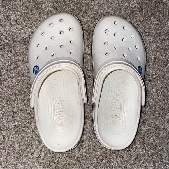 White Crocs - Picture 1 of 4